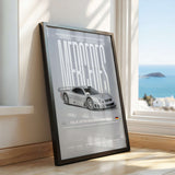 Mercedes-Benz CLK GTR Poster