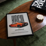 Huracán EVO Car Poster