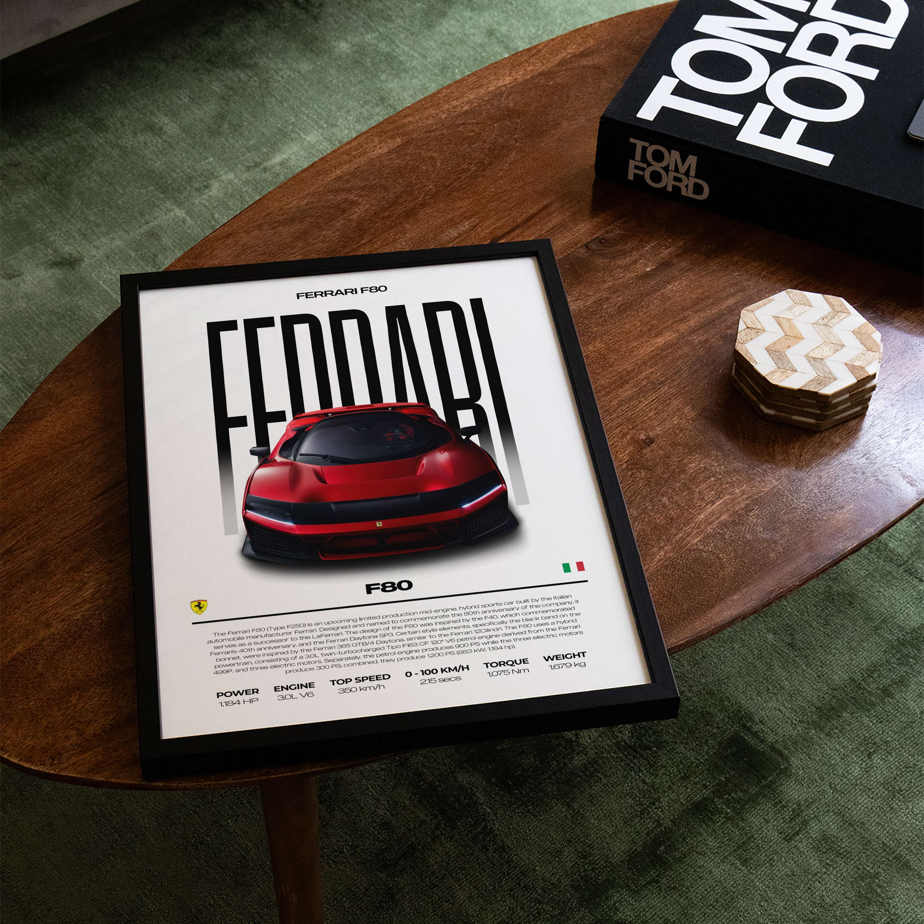 Ferrari F80 Poster