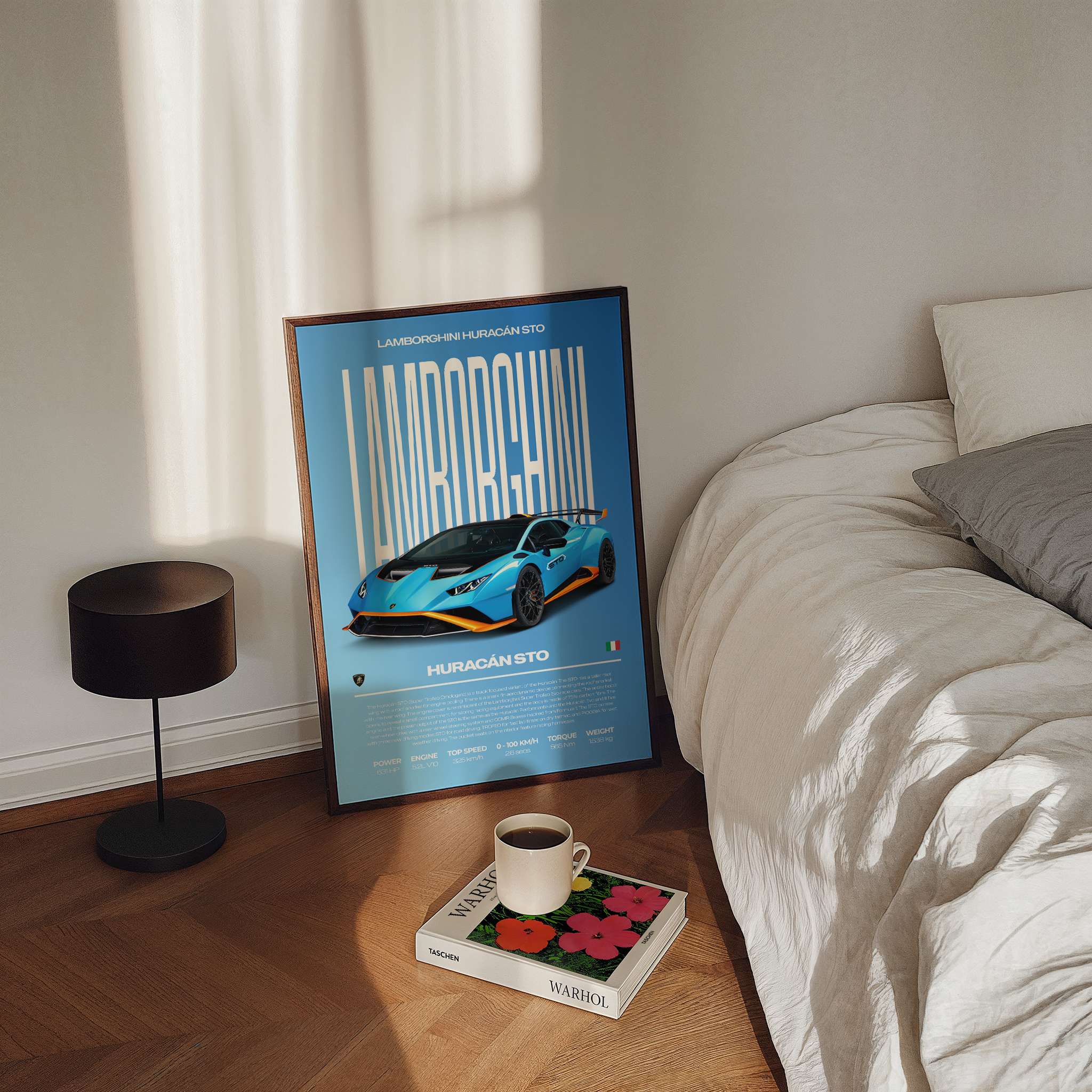 Lamborghini Huracán STO Poster