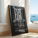 F1 GT Car Poster