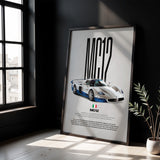 MC12 Car Poster