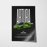Artura Car Poster