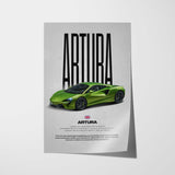 Artura Car Poster