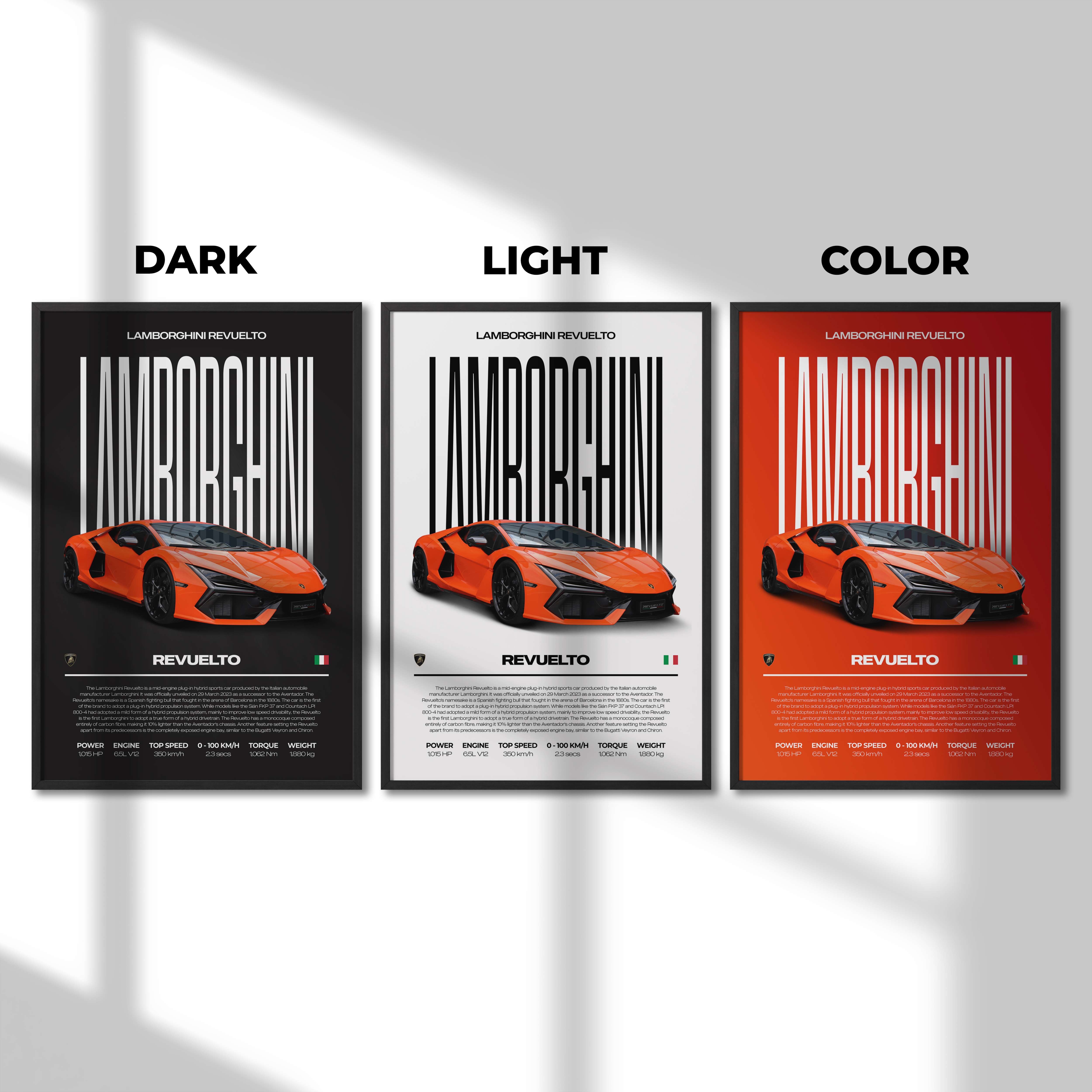 Lamborghini Revuelto Poster