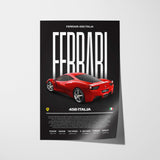 Ferrari 458 Italia Poster