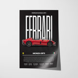 Ferrari Monza SP2 Poster