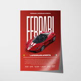 Ferrari LaFerrari Aperta Poster