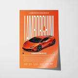 Lamborghini Huracán EVO Poster