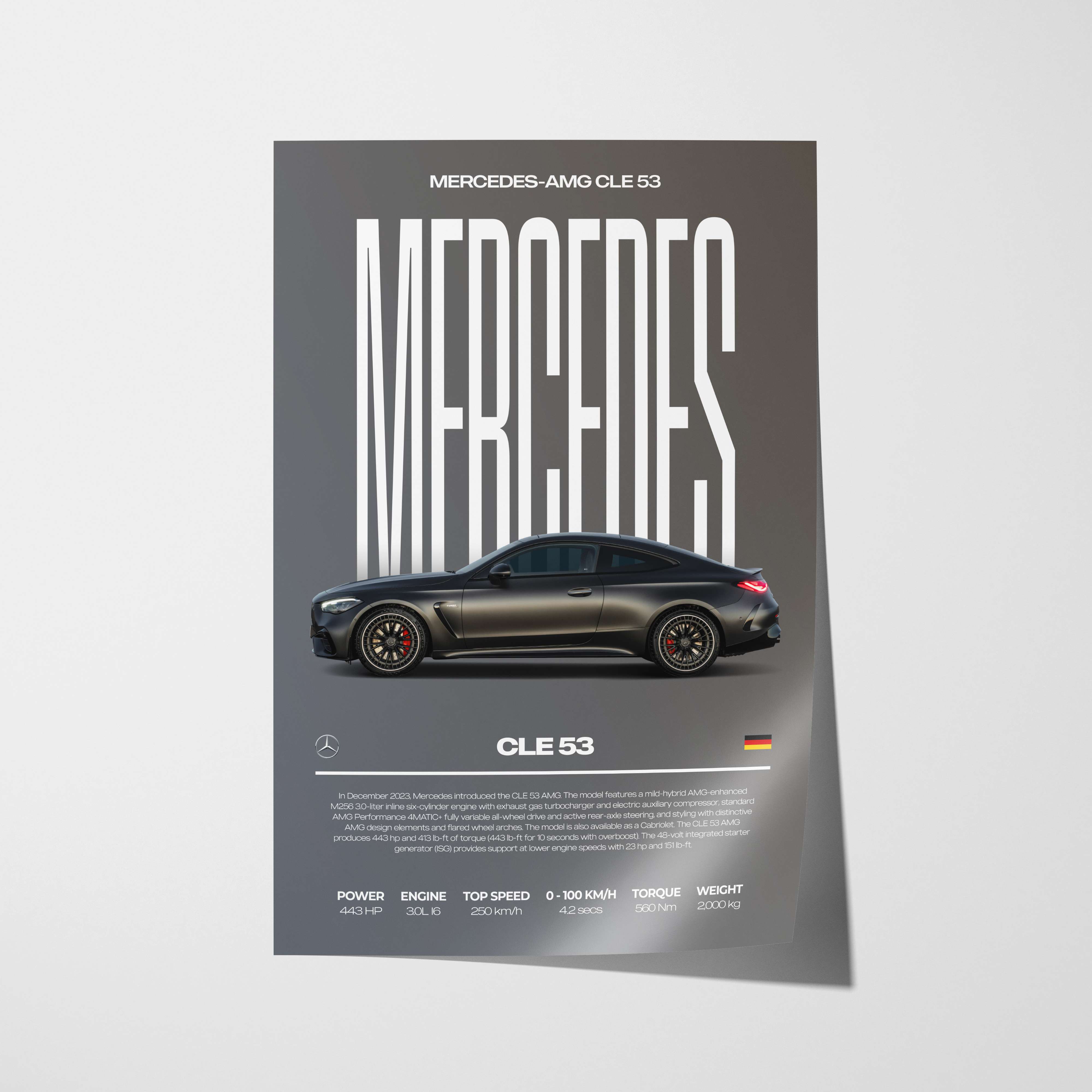 Mercedes-AMG CLE 53 Poster