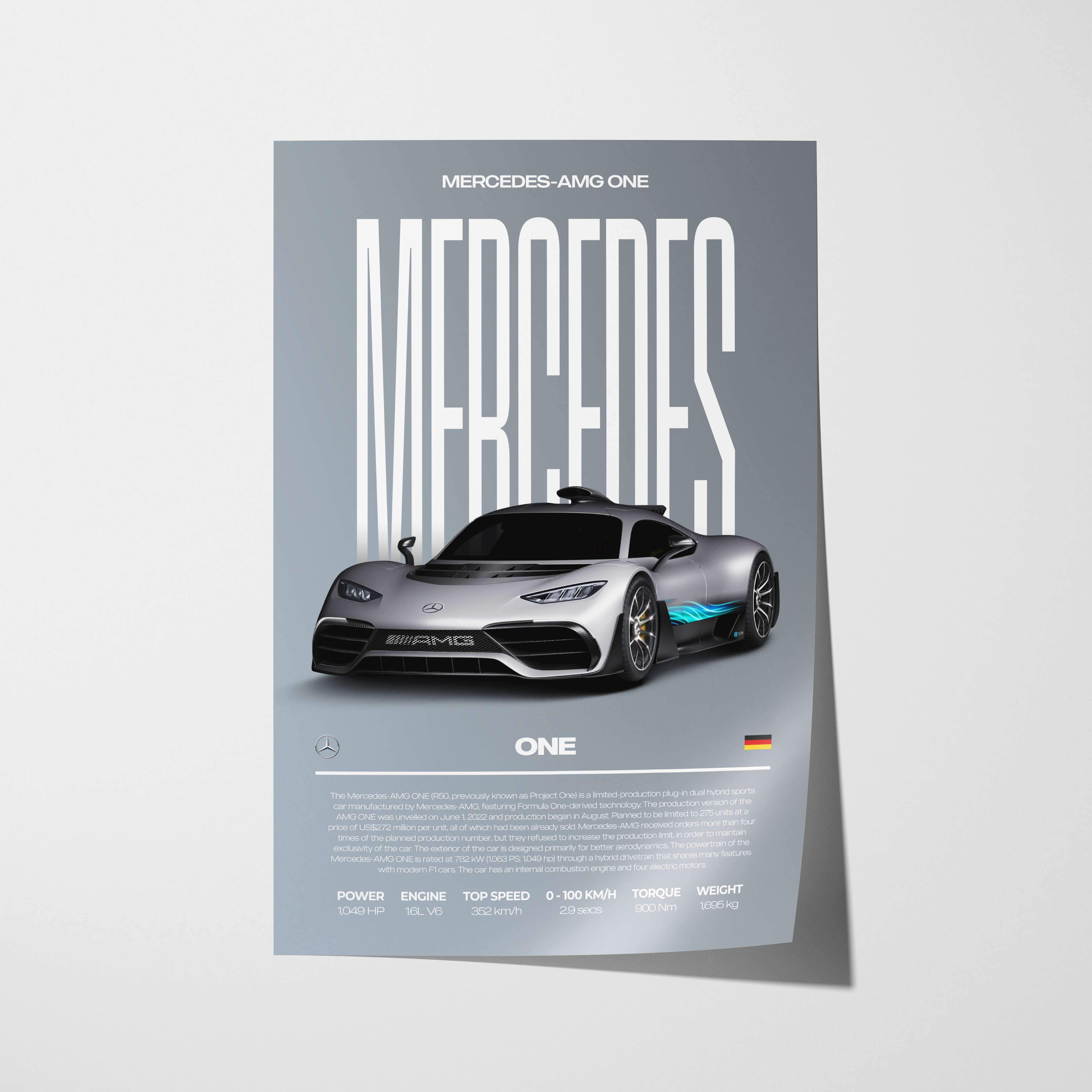 Mercedes-AMG One Poster