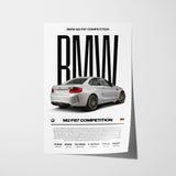 BMW M2 F87 Competition Poster