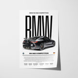 BMW M4 G82 Competition Poster