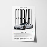 Ferrari 488 GTB Poster