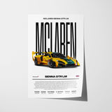 McLaren Senna GTR LM Poster