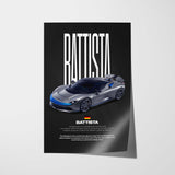 Battista Car Poster