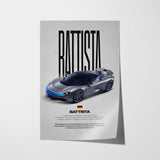 Battista Car Poster
