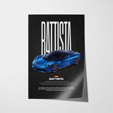 Battista Car Poster