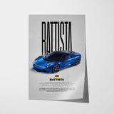 Battista Car Poster