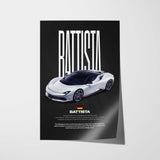 Battista Car Poster