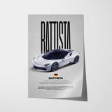 Battista Car Poster
