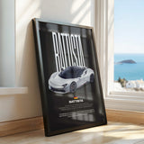 Battista Car Poster