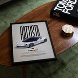 Battista Car Poster