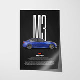 M3 F80 Car Poster