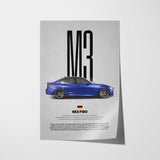 M3 F80 Car Poster