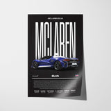 McLaren Elva Poster