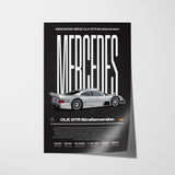 Mercedes-Benz CLK GTR Poster