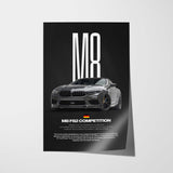 M8 F82 Competition Car Poster