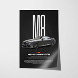 M8 F82 Competition Car Poster