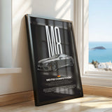 M8 F82 Competition Car Poster