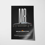 M8 F82 Competition Car Poster