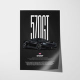 570GT Car Poster