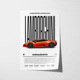 Lamborghini Huracán EVO Poster