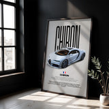 Chiron Car Poster