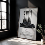 570GT Car Poster