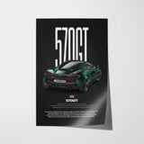 570GT Car Poster