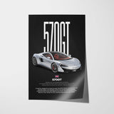 570GT Car Poster