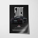 570GT Car Poster