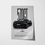 570GT Car Poster
