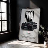 570GT Car Poster