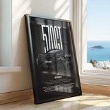 570GT Car Poster