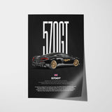 570GT Car Poster