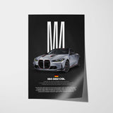 M4 G82 CSL Car Poster