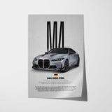 M4 G82 CSL Car Poster