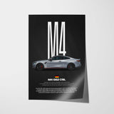 M4 G82 CSL Car Poster