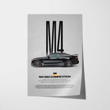M4 G82 Competition Car Poster